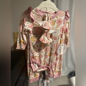 Milkberry Bamboo Floral Set